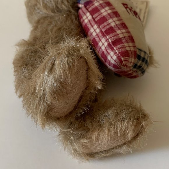 Vintage Boyds Bears "Bea A. Goodfriend" Bear Plush Olde Friends Pillow & Tag 8" - Picture 5 of 10
